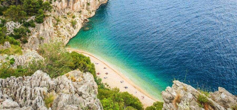 pláž chorvatsko