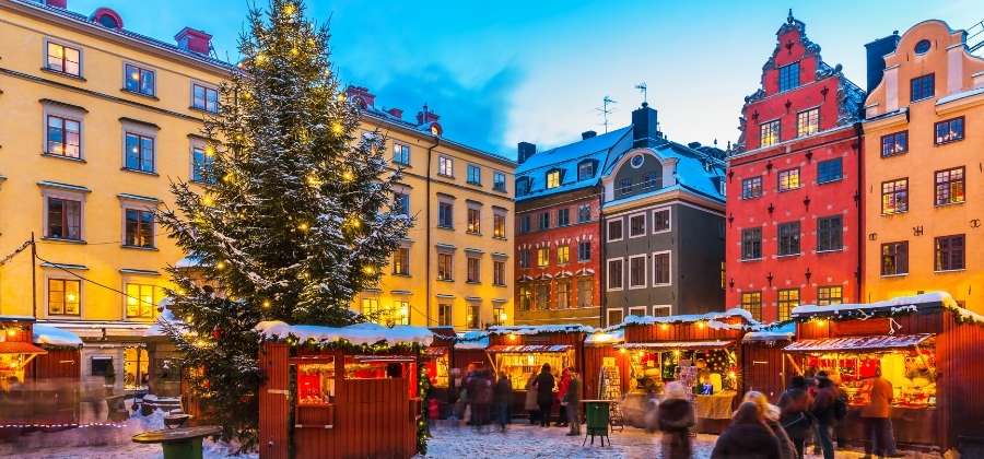 vánoce ve švédsku
