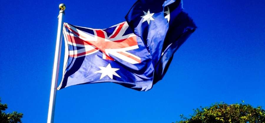 australská vlajka