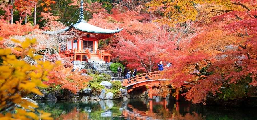 podzim v japonsku